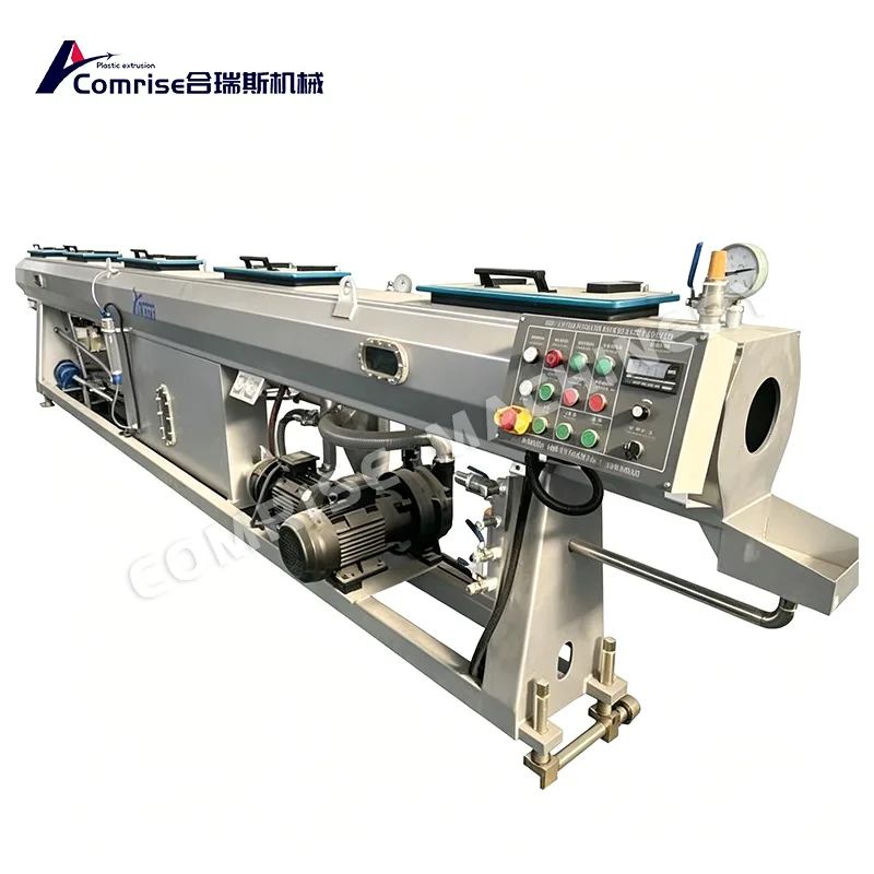 Línea de extrusión de tubos de PE de 3 capas de 16-63 mm