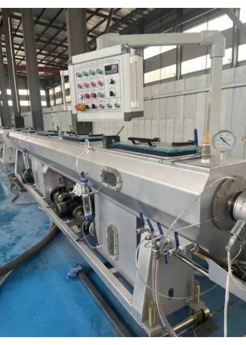 Comienza 2026 con una prueba exitosa de la línea de extrusión de tuberías de PE