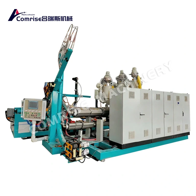 Máquina para fabricar tubos HDPE Krah
