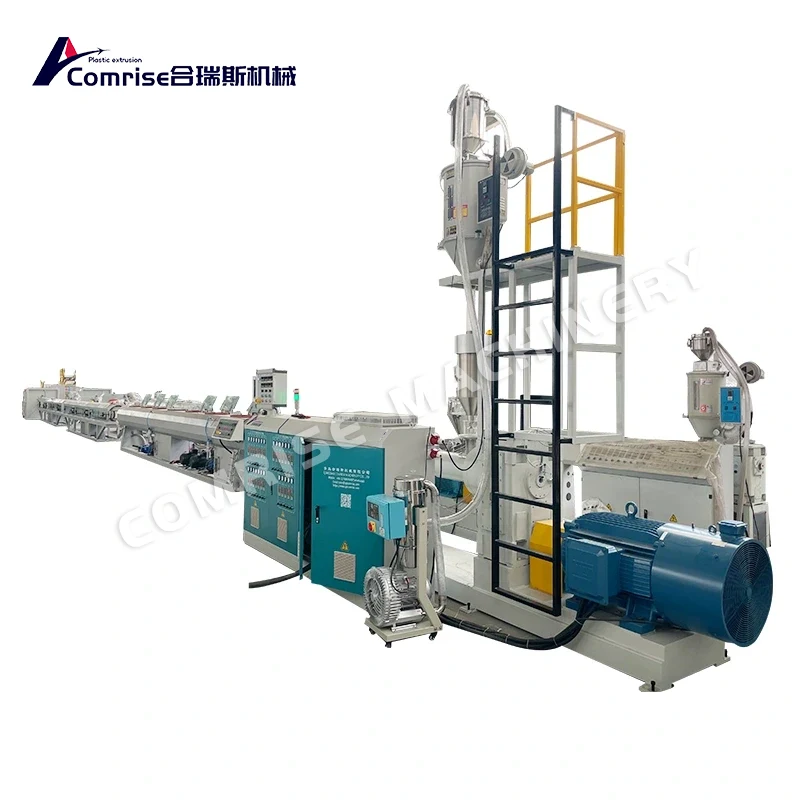 Máquina de fabricación de tubos de HDPE