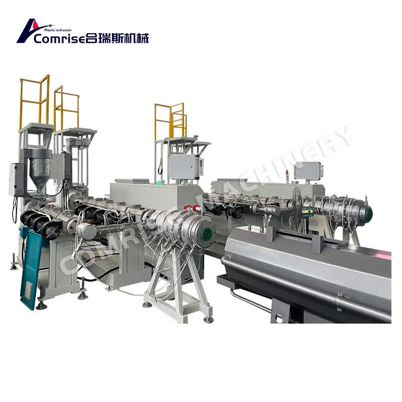 Línea de producción de tuberías de HDPE Línea de producción de tuberías de HDPE