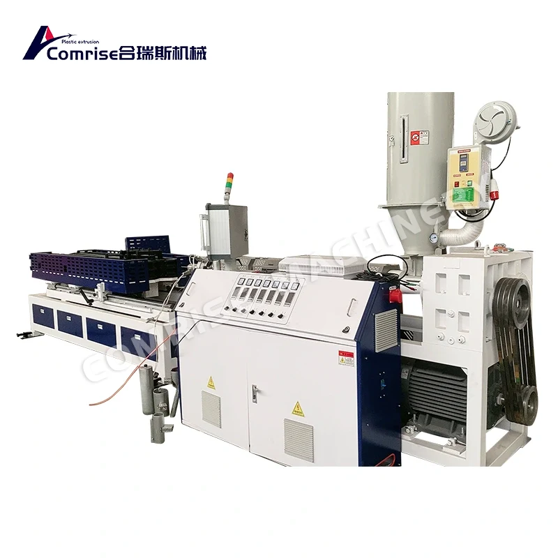 Plastic Single Wall Corrugated Pipe Making Machine
