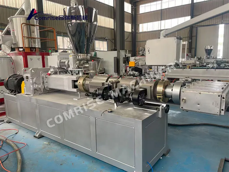 Conical Twin-Screw Extruder