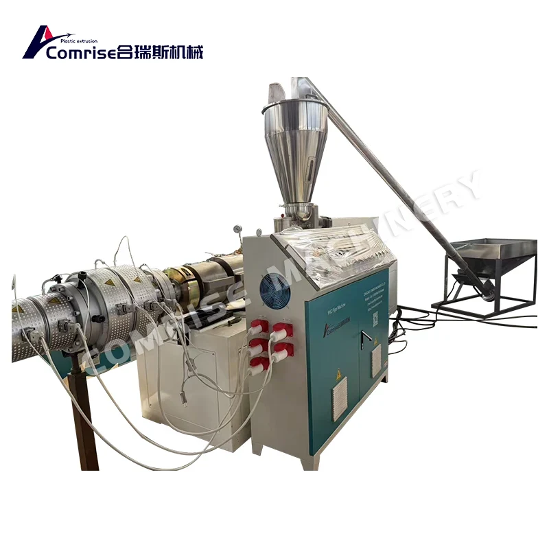 Máquina para fabricar tubos de conductos eléctricos de PVC de plástico